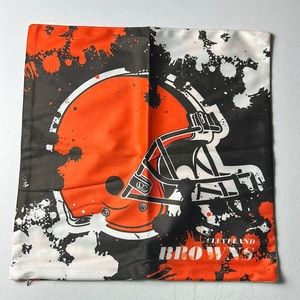 2 Cleveland Browns Throw Pillow Covers